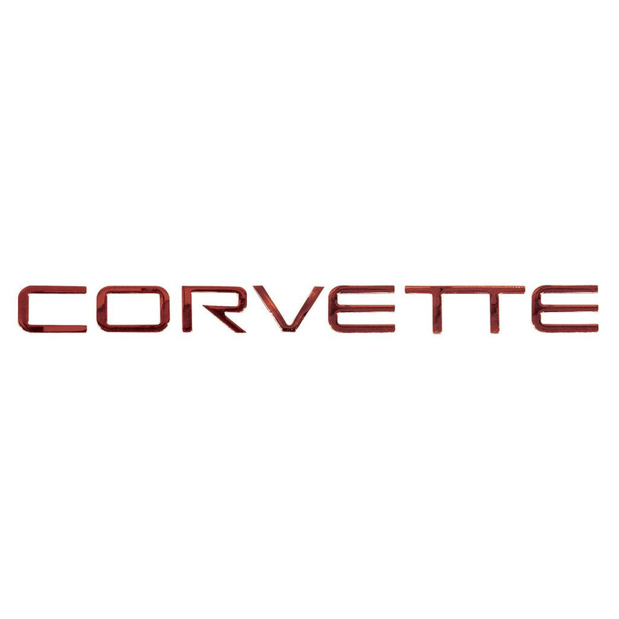 1991-1996 Corvette C4 Letter Set, Rear Acrylic Red