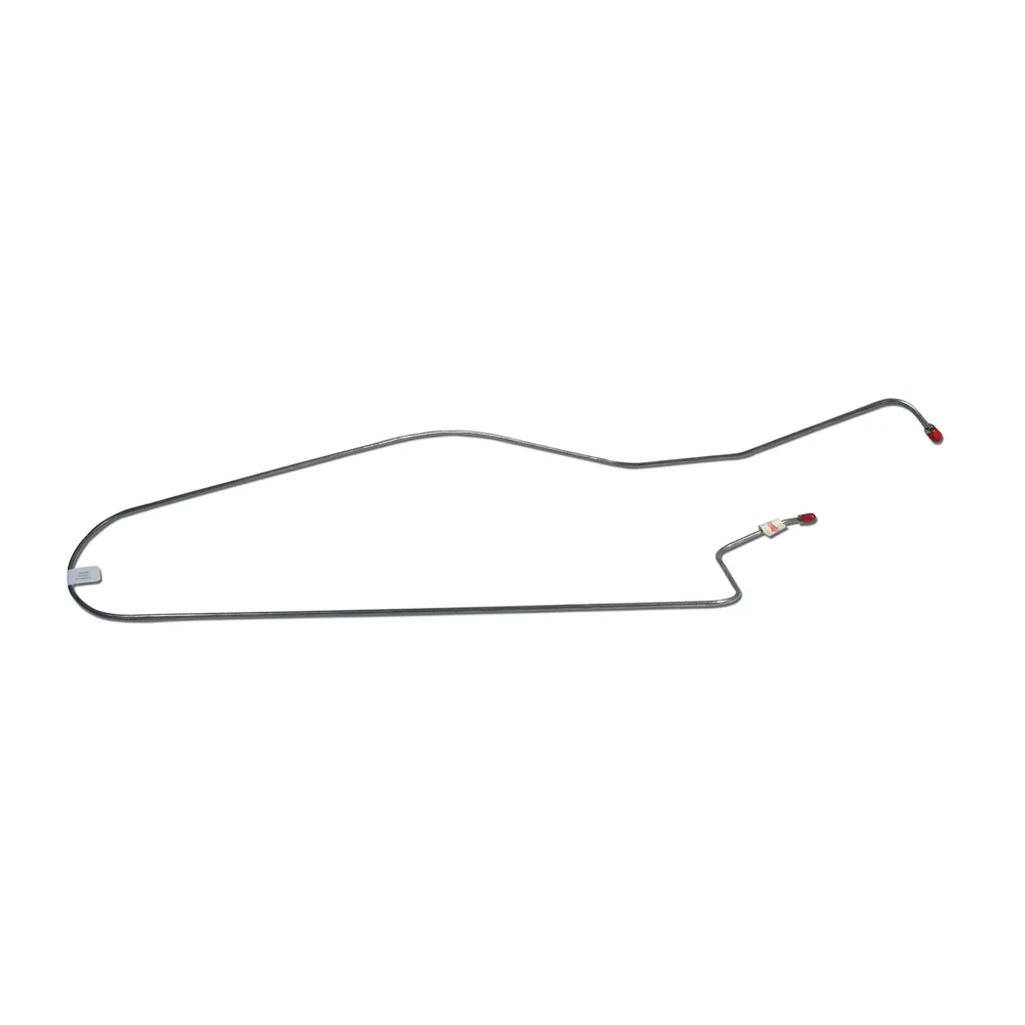 C2 1965 Corvette Brake Line - Master Cylinder To Left Rear Block W/PB 3/16 Inch
