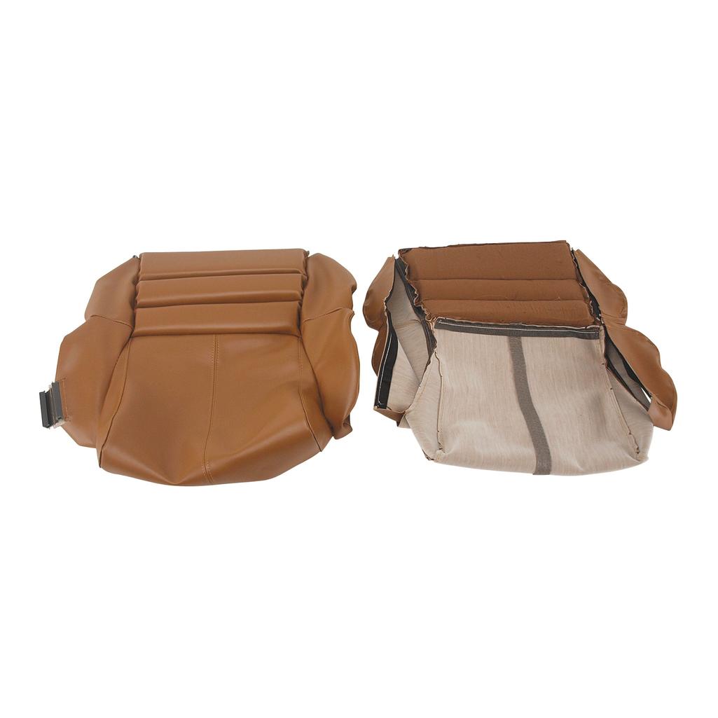1991 Corvette C4 "Leather-Like" Vinyl Seat Covers, Saddle Sport