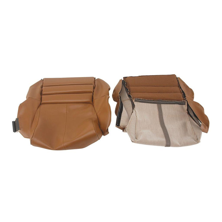 1991 Corvette C4 "Leather-Like" Vinyl Seat Covers, Saddle Sport