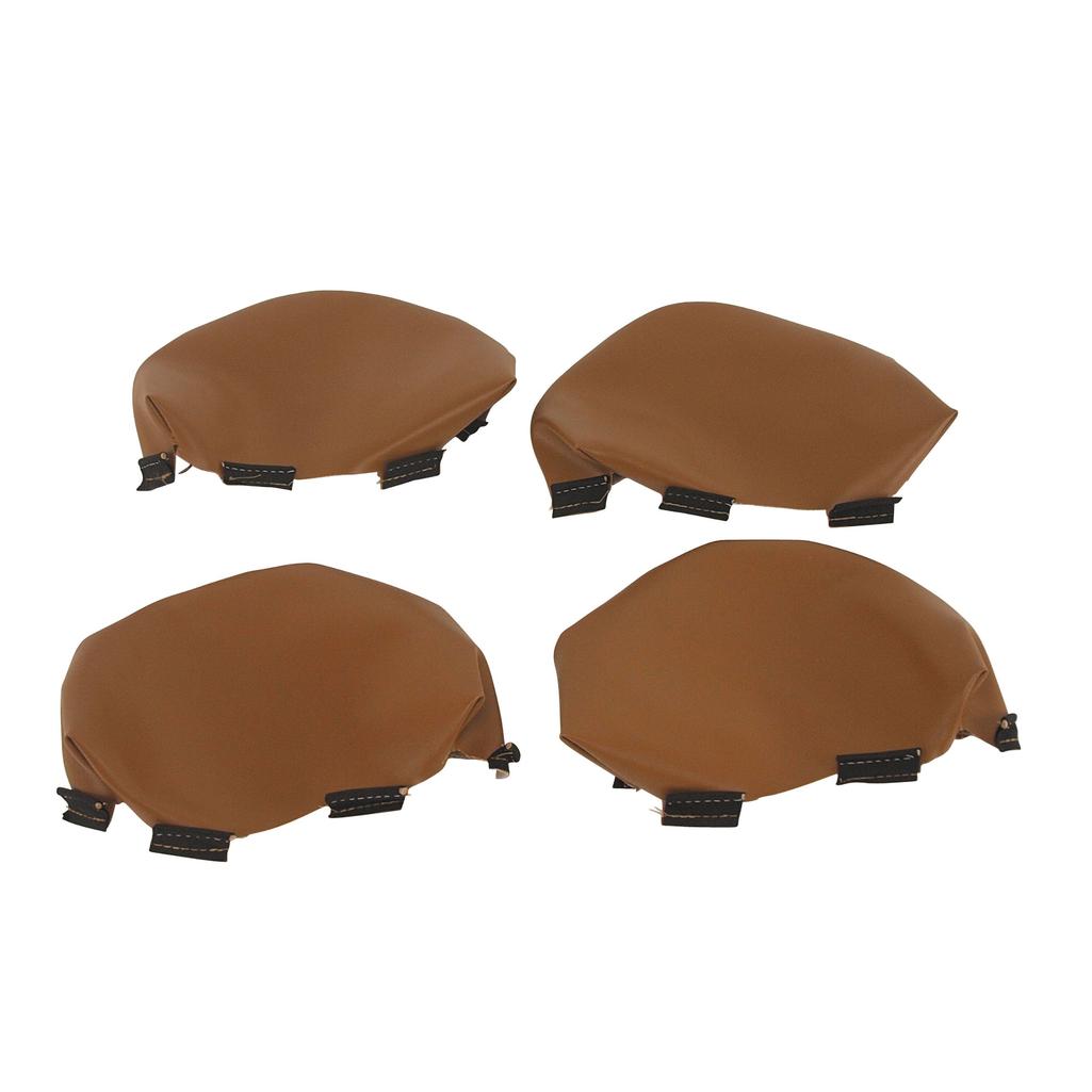 1991 Corvette C4 "Leather-Like" Vinyl Seat Covers, Saddle Sport