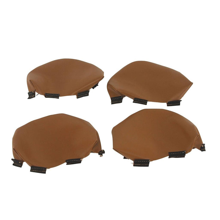 1991 Corvette C4 "Leather-Like" Vinyl Seat Covers, Saddle Sport
