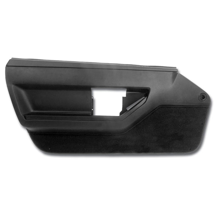 1984-1988 Corvette C4 Interior Package - Mounted Standard Leather Seats - Black W/Perforated Inserts