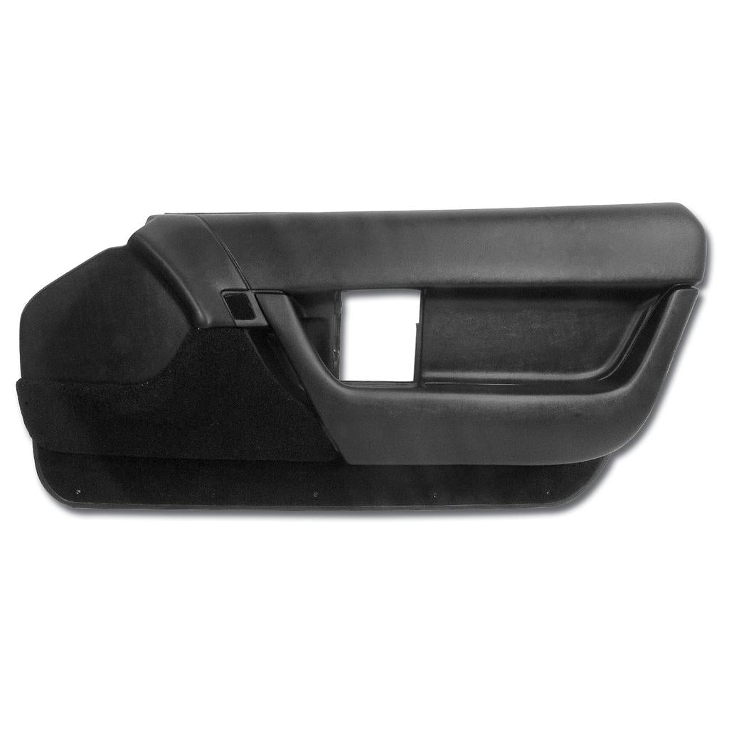 1990-1992 Corvette C4 Interior Package - Mounted Standard Leather Like Seats - Black
