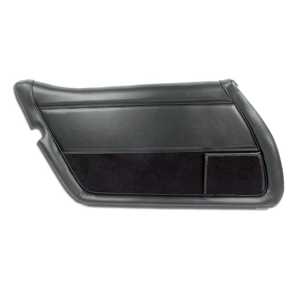 C3 1979-1981 Corvette Interior Package - Mounted Leather Like Vinyl Seats - Black
