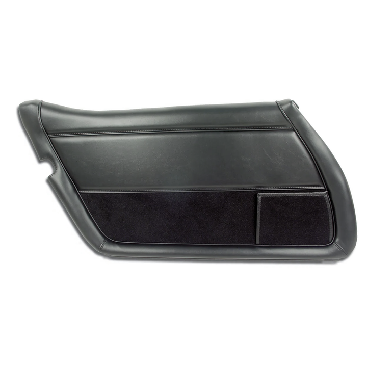 C3 1979-1981 Corvette Interior Package - Mounted Leather Like Vinyl Seats - Black