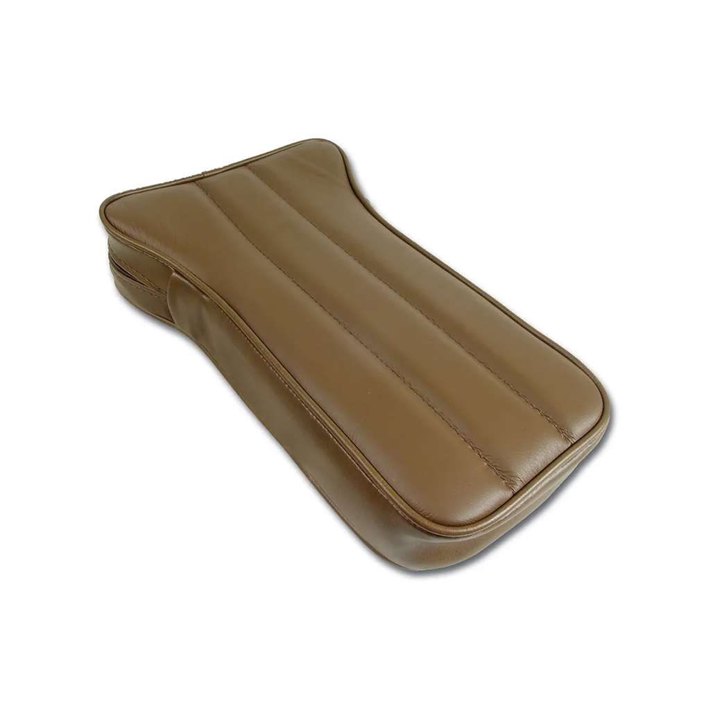 1970-1971 Corvette C3 Center Armrest - Dark Saddle Leather