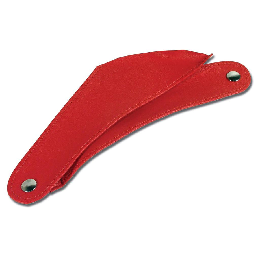 C1 1956-1957 Corvette Convertible Top Lid Tabs, Red