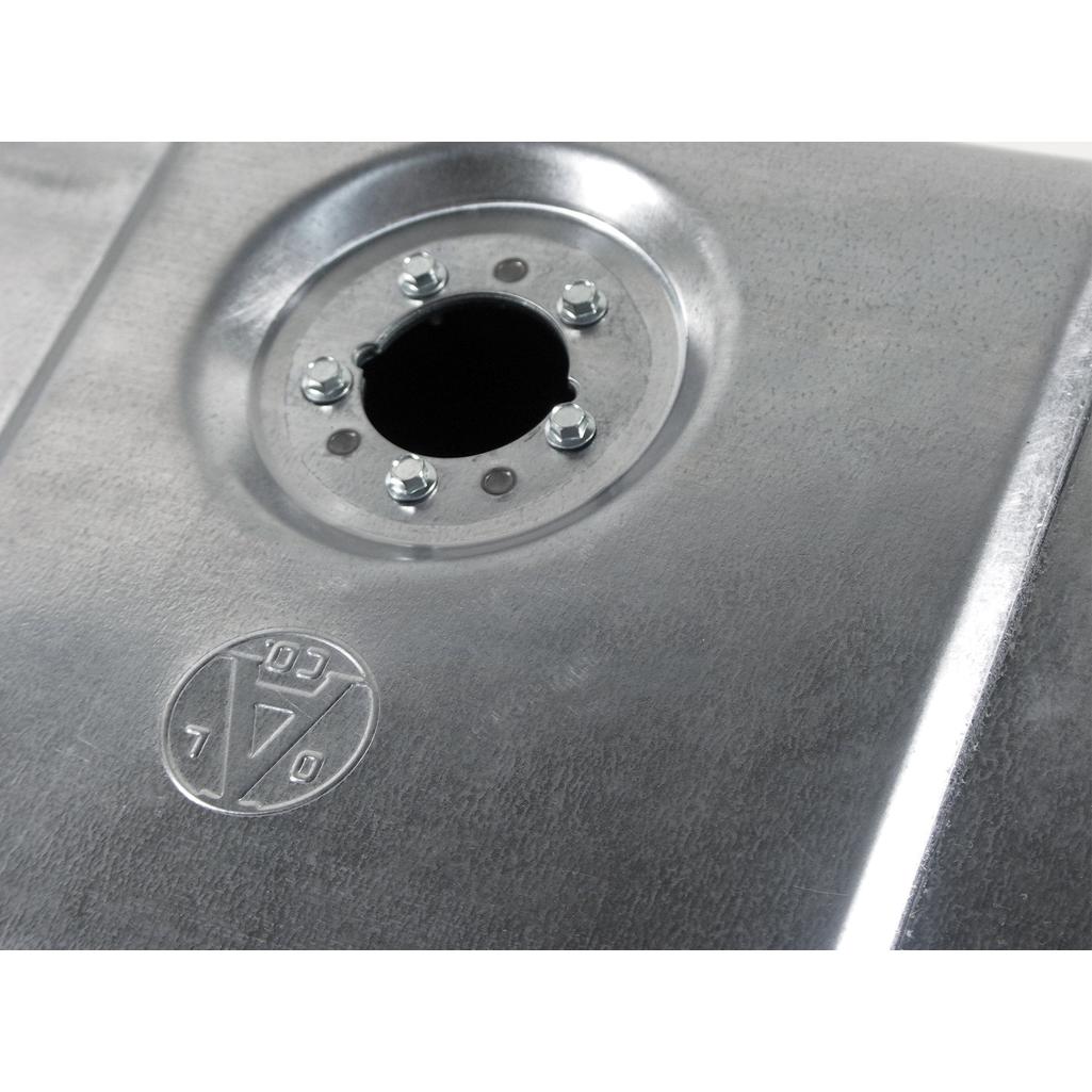 1957-1961 Corvette C1 Gas Tank, Reproduction W/O.L, Anderson Logo, 57 late - 61 Early