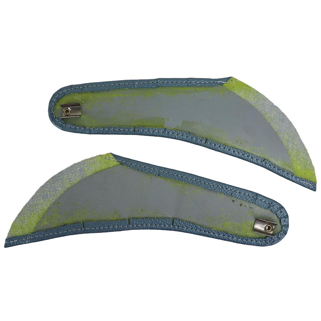 C1 1958 Corvette Convertible Top Lid Tabs - Blue