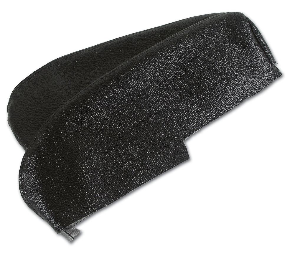 C1 1958-1958 Chevrolet Corvette Vinyl Armrest Cover Pair W/O Pad - Charcoal