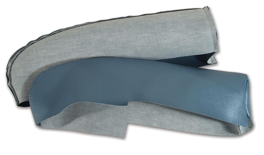 C1 1959-1960 Chevrolet Corvette Vinyl Armrest Cover Pair W/O Pad - Blue