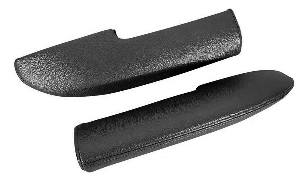 C1 1958-1958 Chevrolet Corvette Armrest Assemblies W/O Chrome Ends - Charcoal