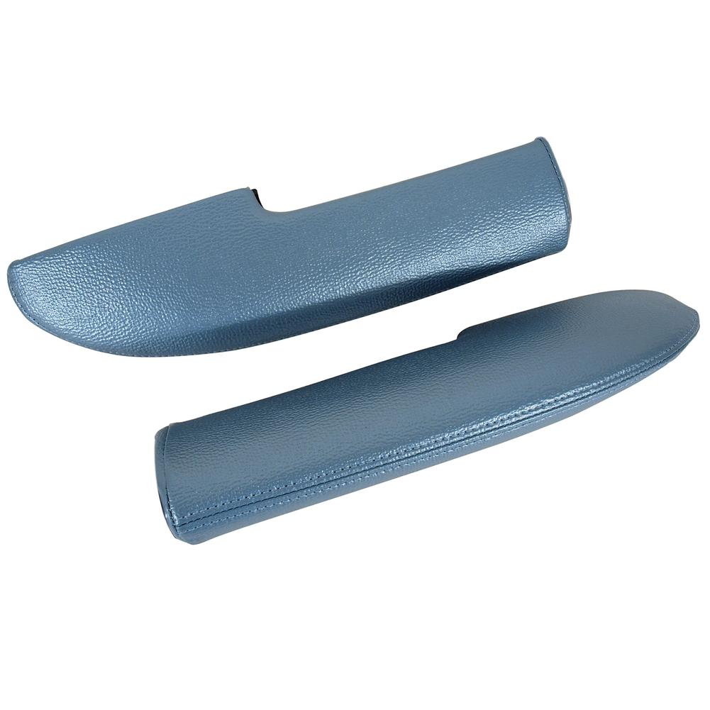 C1 1958-1958 Chevrolet Corvette Armrest Assemblies W/O Chrome Ends - Blue