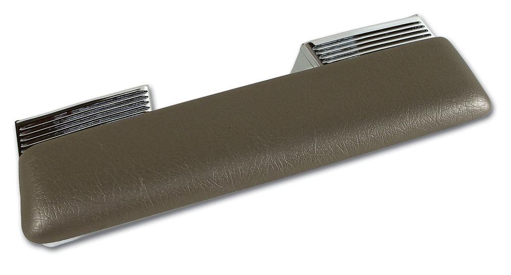 C1 1962-1962 Chevrolet Corvette Complete Armrest Assembly - Left Or Right - Fawn