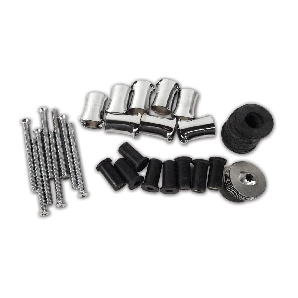 1968-1982 Corvette C3 Luggage Rack Hardware Kit, 6 & 8 Hole Stainless Steel