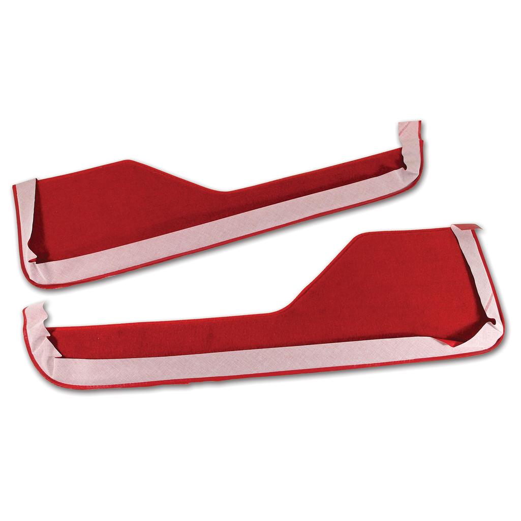1986-1989 Corvette C4 Carpet Vinyl Strips, Red