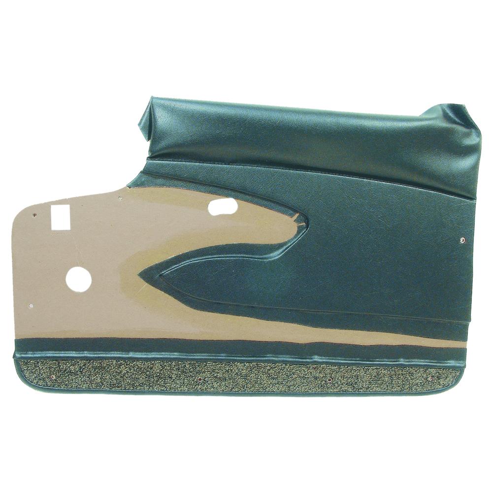 C1 1960-1960 Chevrolet Corvette Door Panels. Turquoise