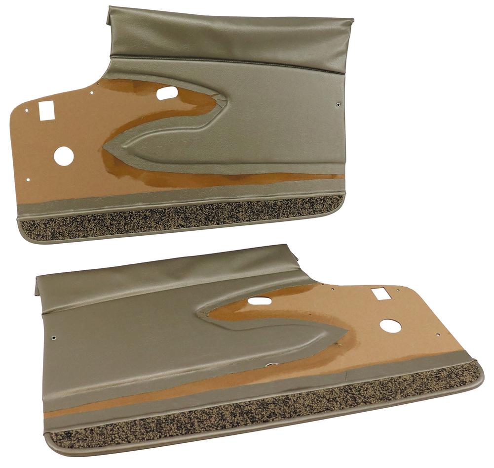 C1 1961-1961 Chevrolet Corvette Door Panels. Fawn