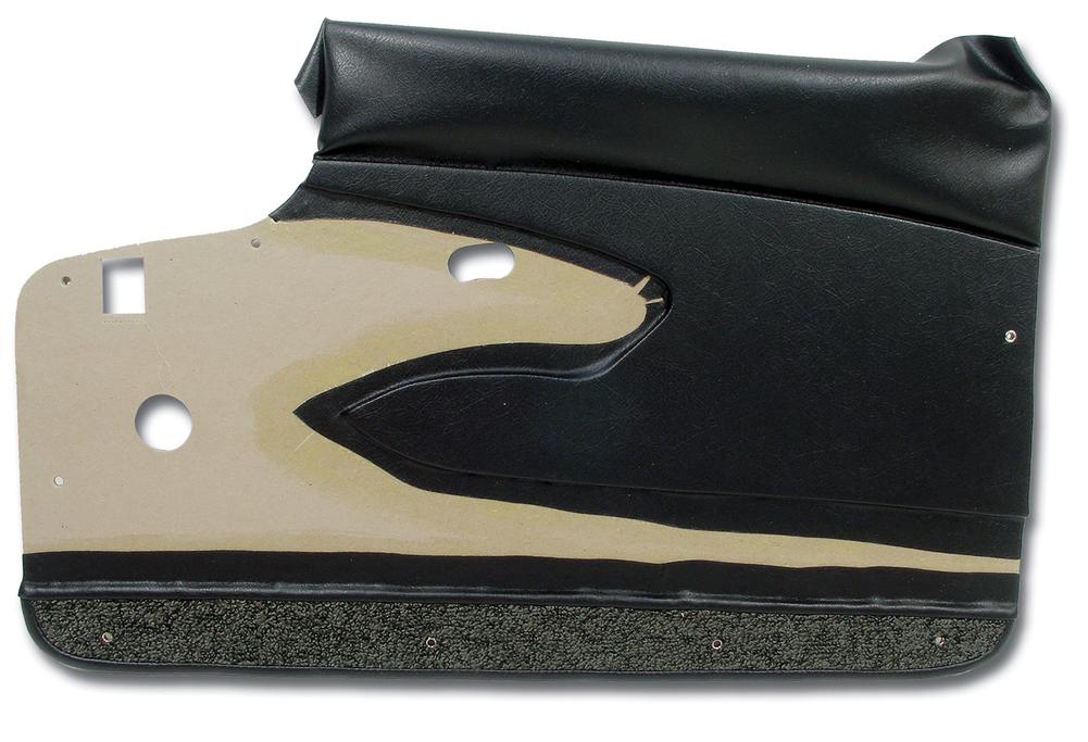C1 1960-1961 Chevrolet Corvette Door Panels. Black