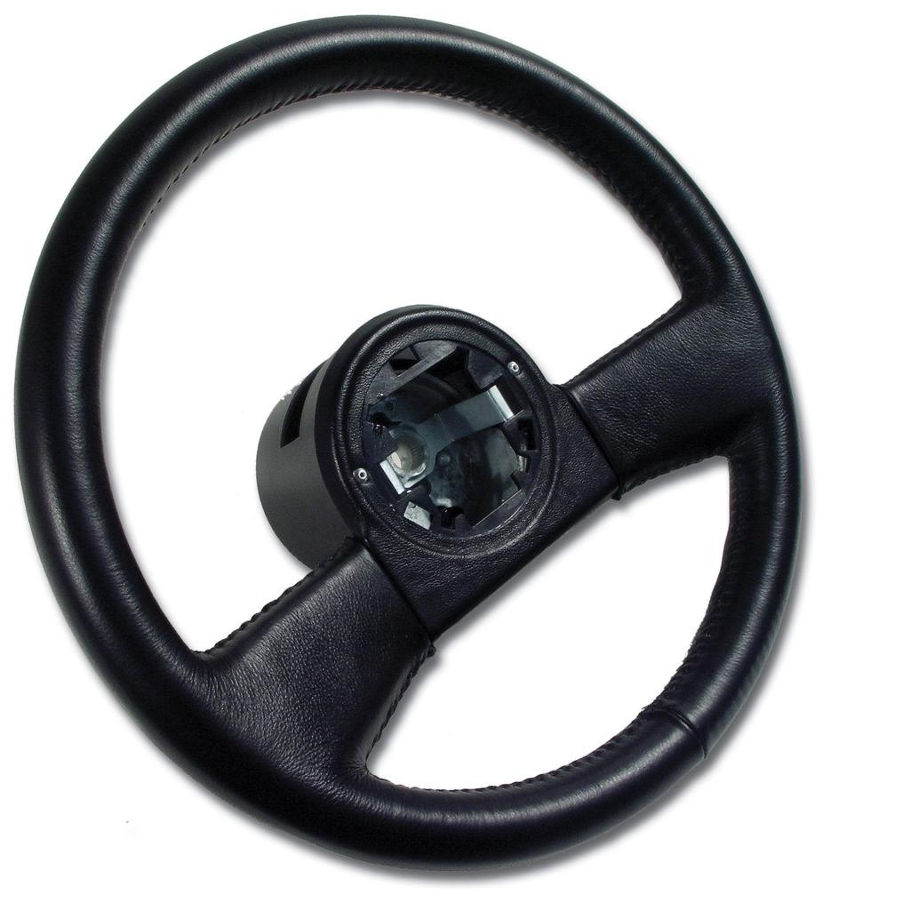 1984-1989 Corvette C4 Reproduction Steering Wheel W/Black Leather