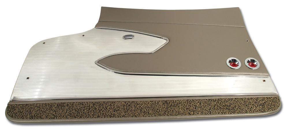 C1 1961-1961 Chevrolet Corvette Door Panels. Fawn Deluxe