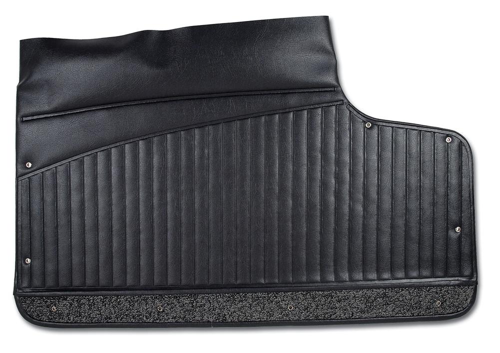 C1 1962-1962 Chevrolet Corvette Door Panels. Black