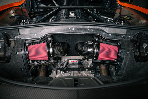 Corvette Corsa Air Intake System - Carbon Fiber : 2023-2026 C8 Z06 Corvette