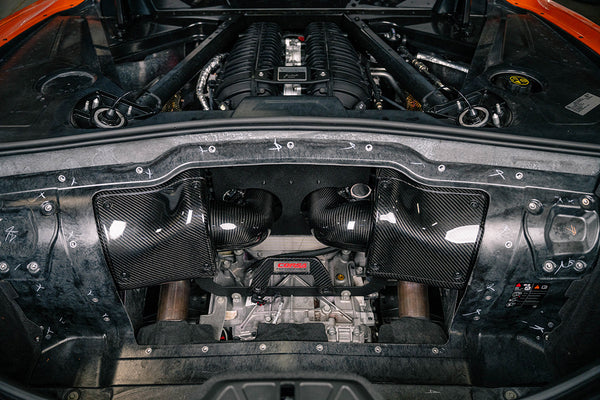 Corvette Corsa Air Intake System - Carbon Fiber : 2023-2026 C8 Z06 Corvette