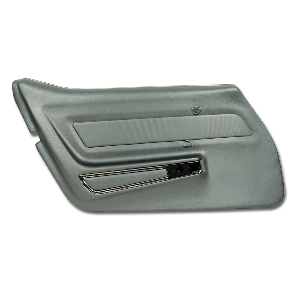 Corvette Door Panel. Gunmetal With Trim LH: 1969