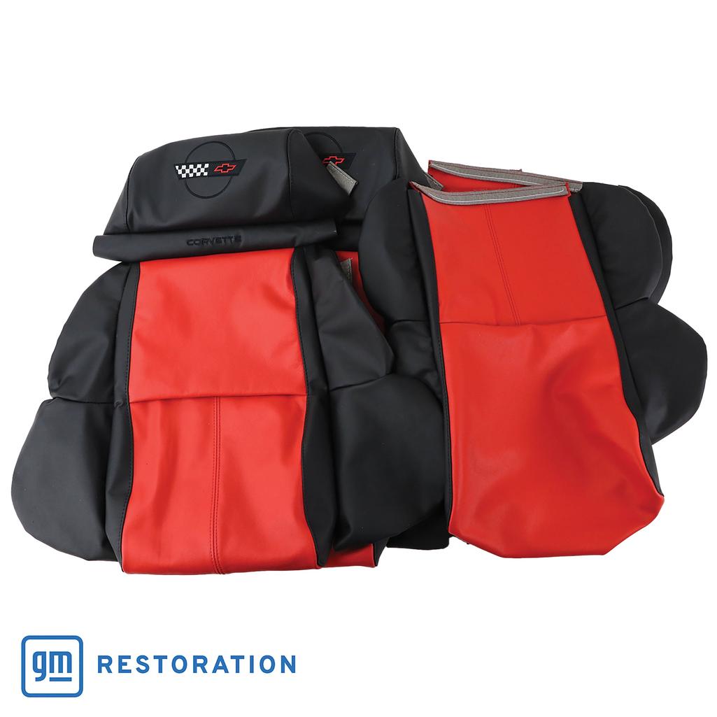 Black & Torch Red detail