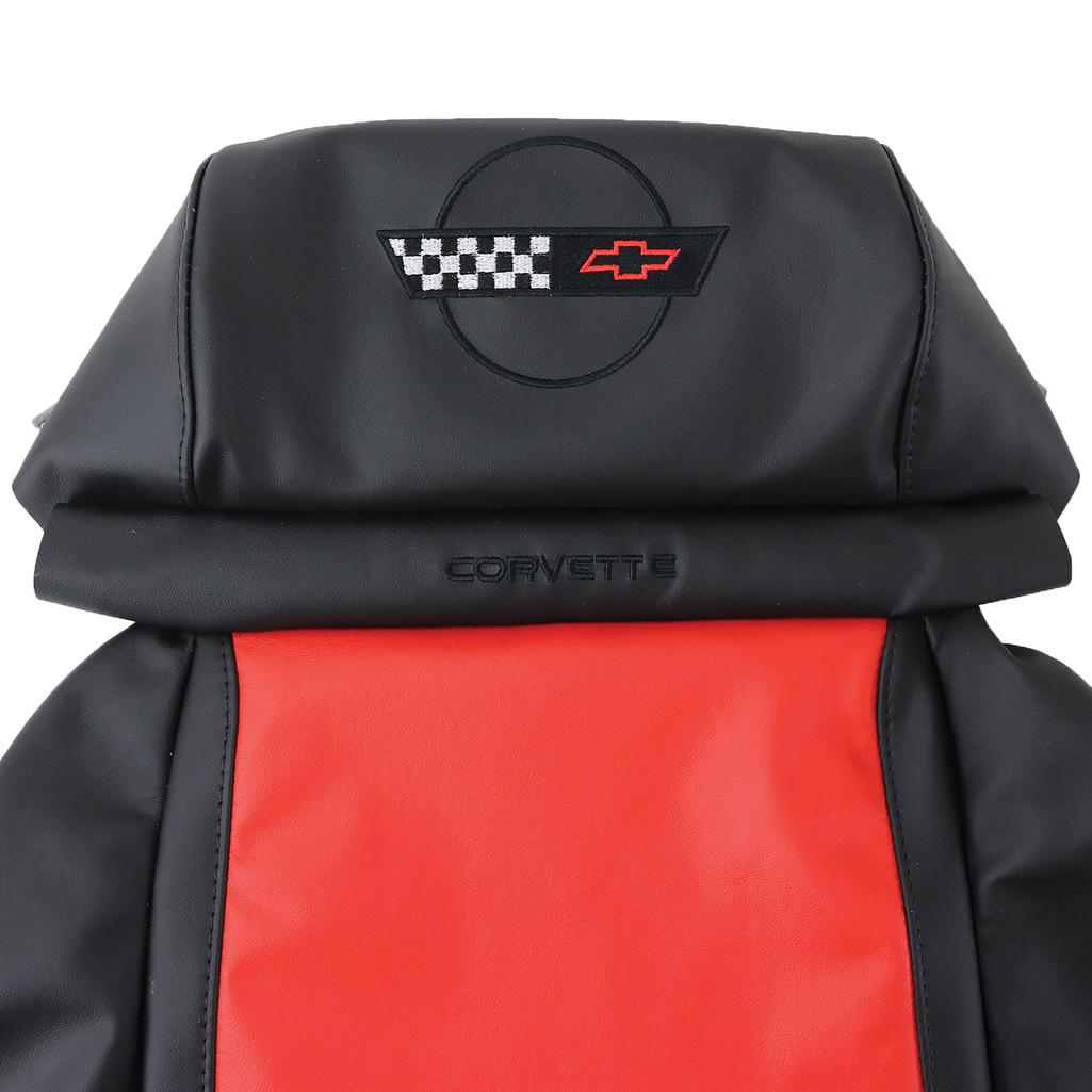 Black & Torch Red detail