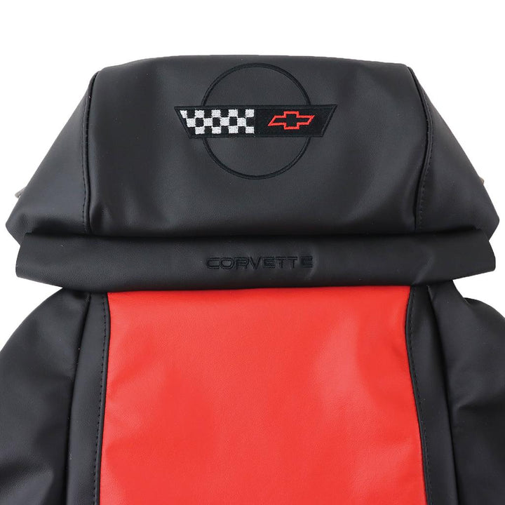 Black & Torch Red detail