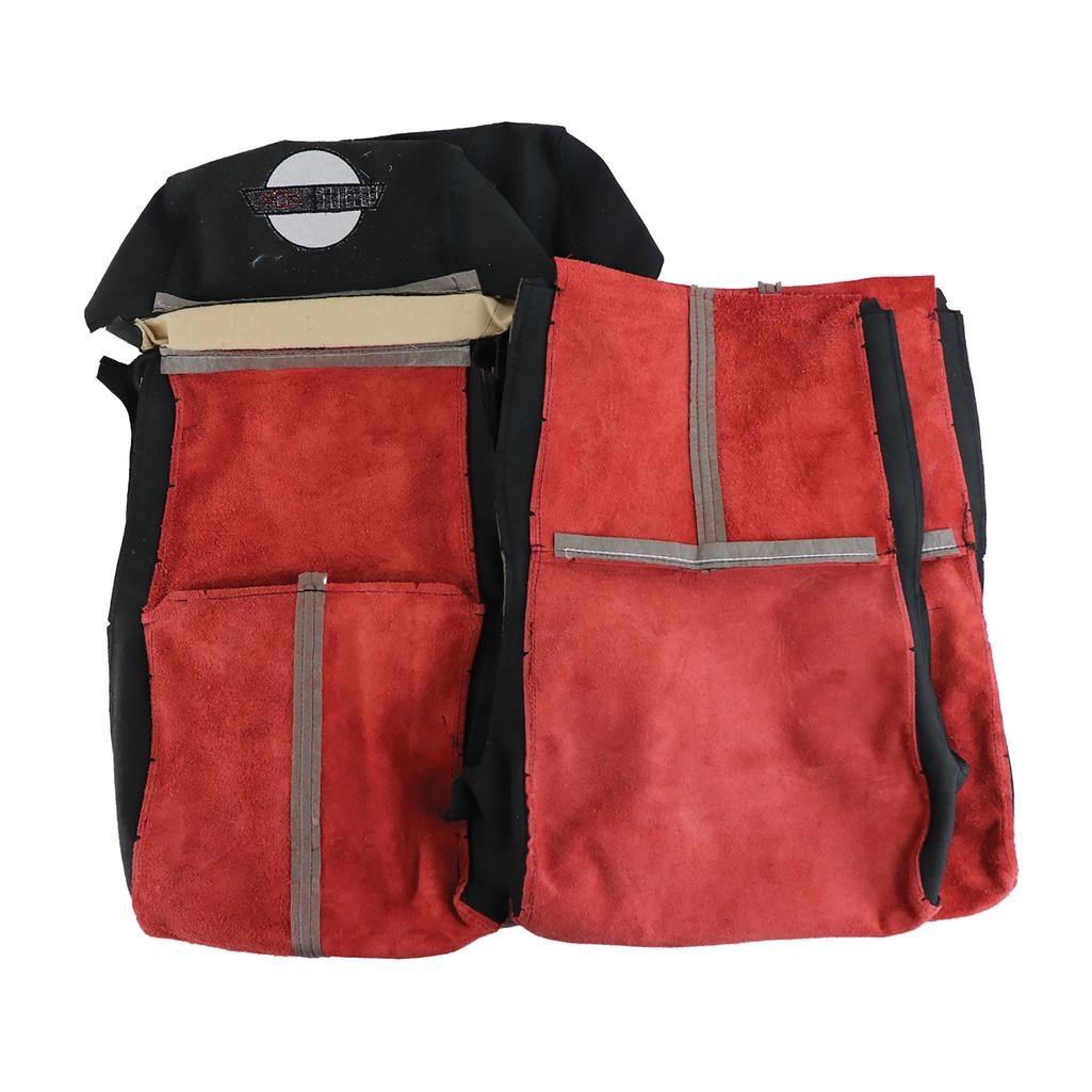 Black & Torch Red detail