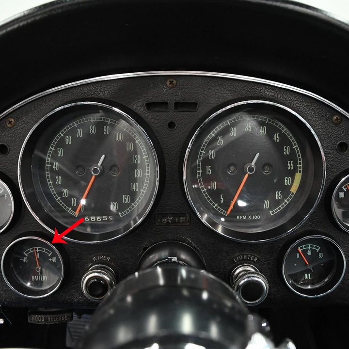 C2 1965-1967 Corvette Ammeter Gauge
