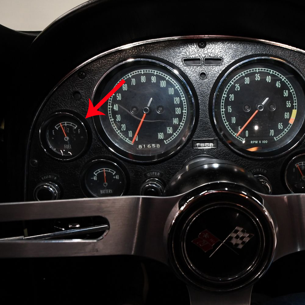 C2 1965-1967 Corvette Fuel Gauge
