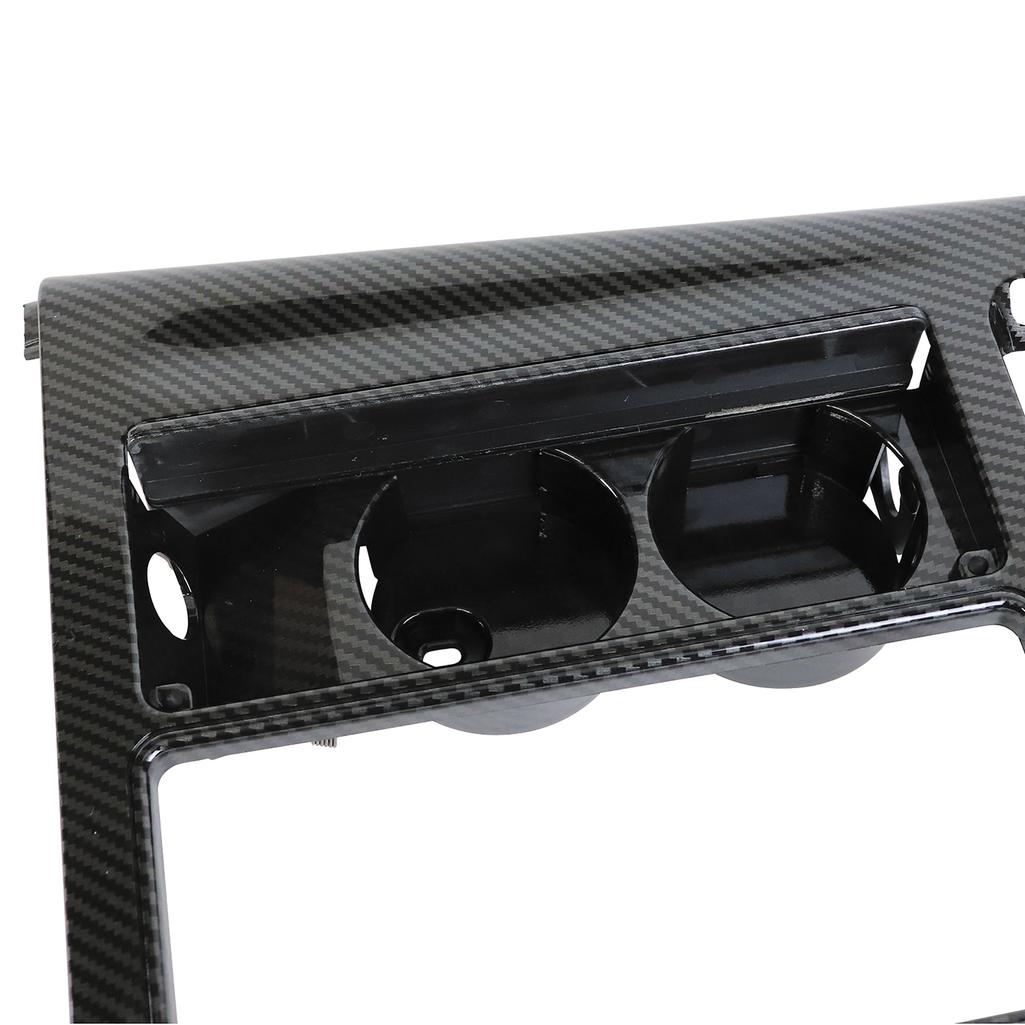 1994-1996 Corvette C4 Shift Console Plate, Manual - Carbon Fiber Finish