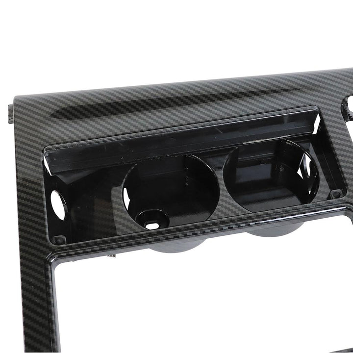 1994-1996 Corvette C4 Shift Console Plate, Manual - Carbon Fiber Finish