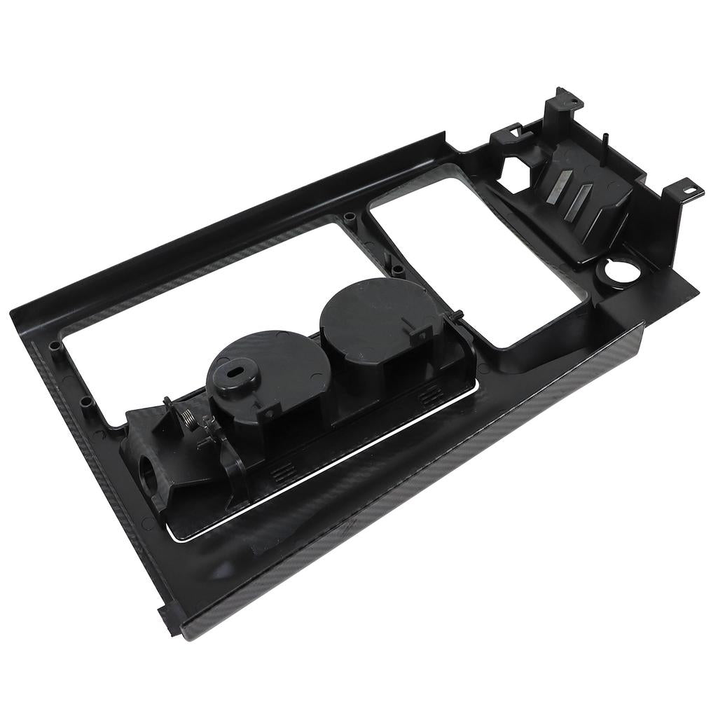 1994-1996 Corvette C4 Shift Console Plate, Manual - Carbon Fiber Finish