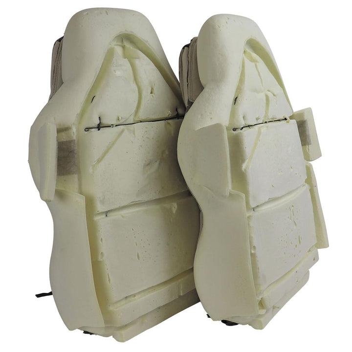 Mounted Leather Seat Covers - Gray detail