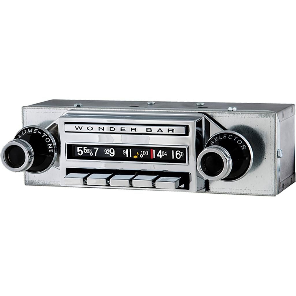 1959-1960 Corvette C1 AM/FM Wonderbar Stereo Radio W/Bluetooth & Upgraded Power Supply