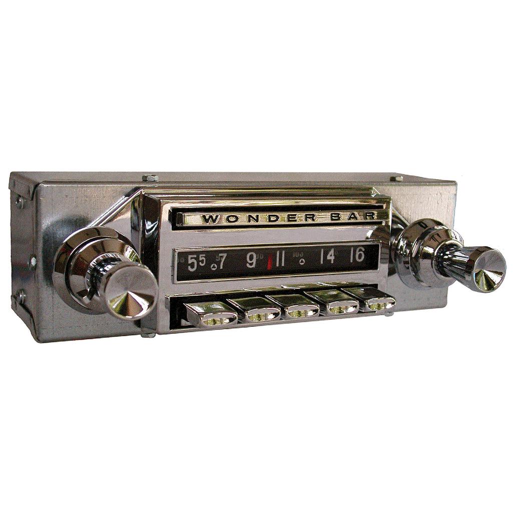 1961-1962 Corvette C1 AM/FM Wonderbar Stereo Radio W/Bluetooth & Upgraded Power Supply