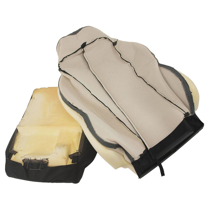 Reproduction Leather Sport Seat Covers - Black detail