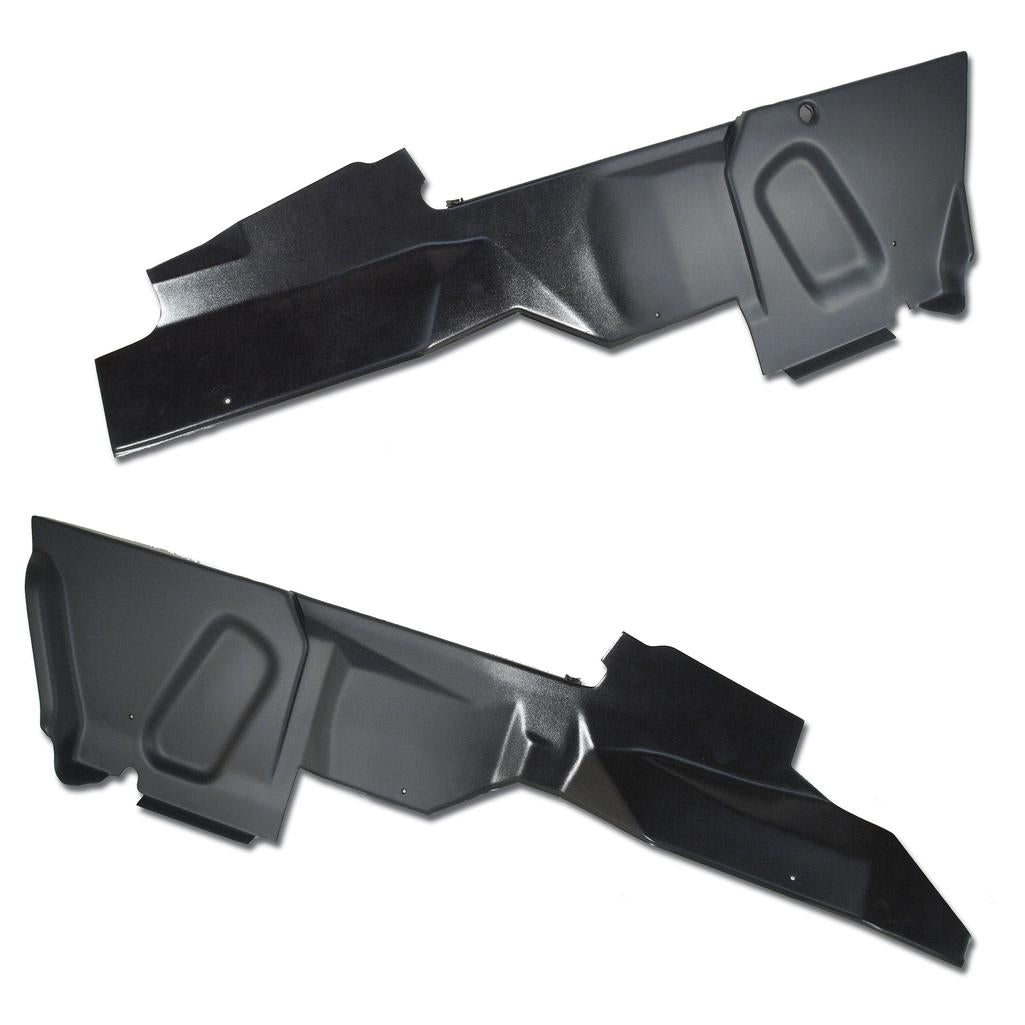 1984-1987 Corvette C4 Console Side Panels, Graphite