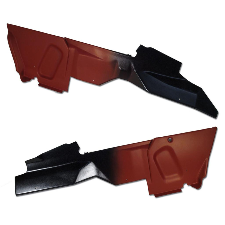 1984-1985 Corvette C4 Console Side Panels, Red