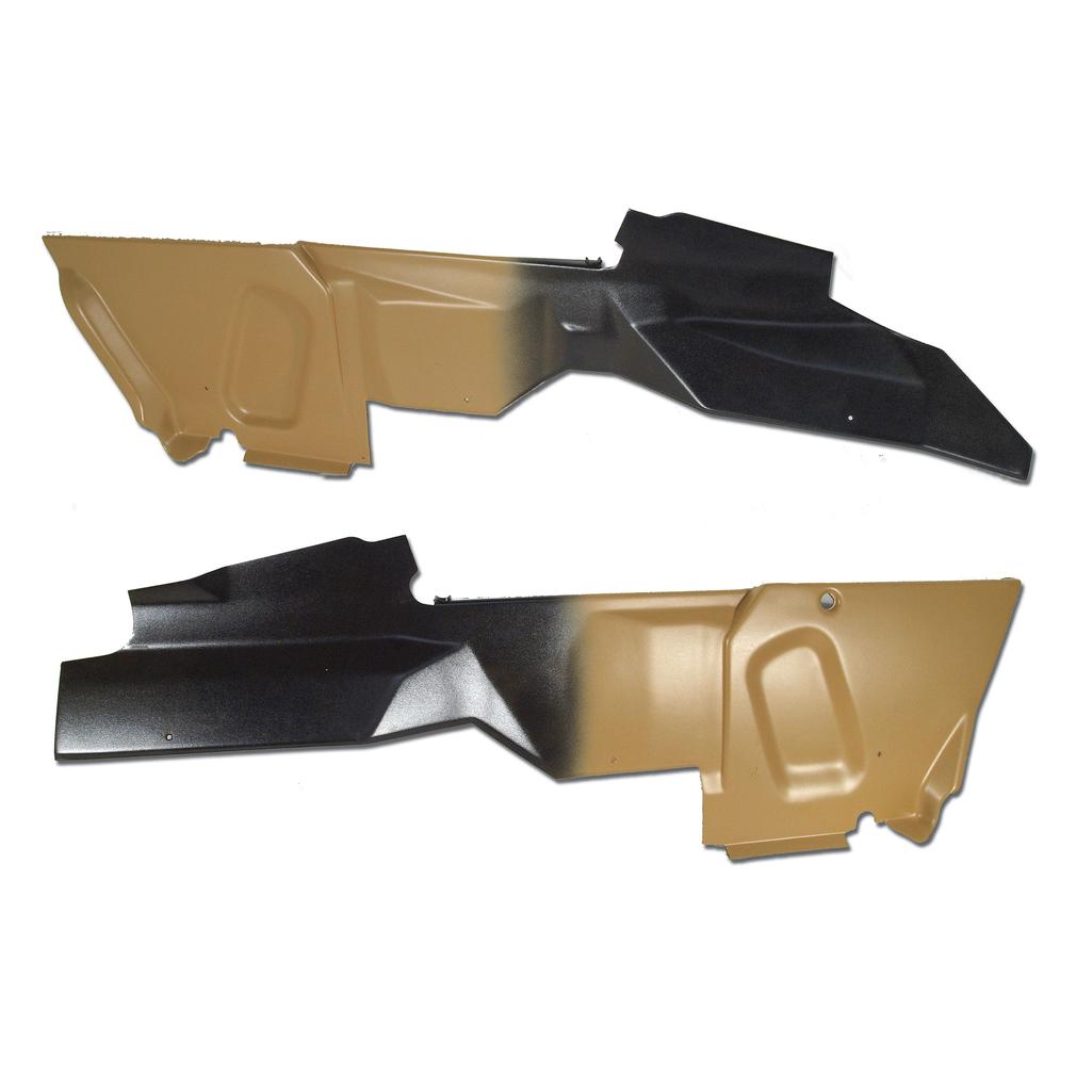 1984-1987 Corvette C4 Console Side Panels, Saddle