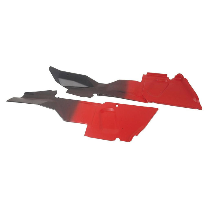 1986-1987 Corvette C4 Console Side Panels, Red