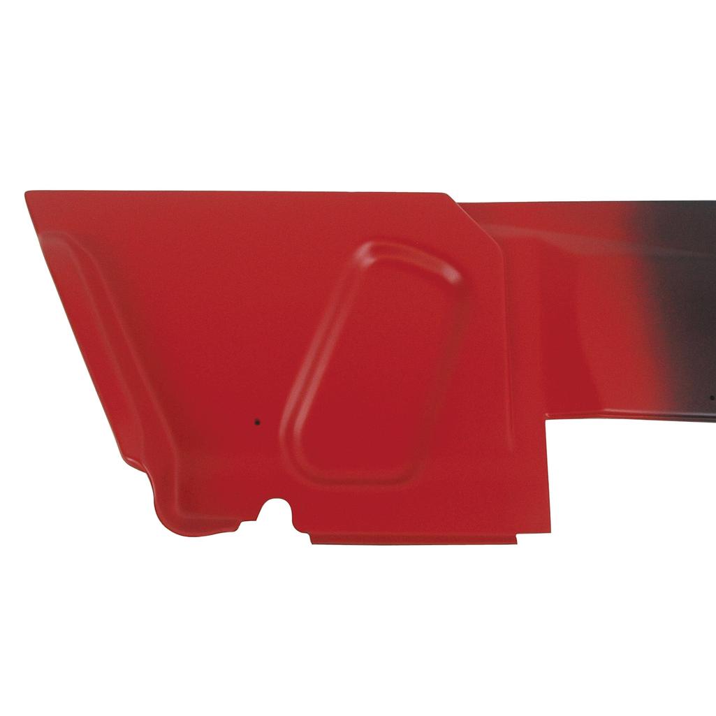 1986-1987 Corvette C4 Console Side Panels, Red