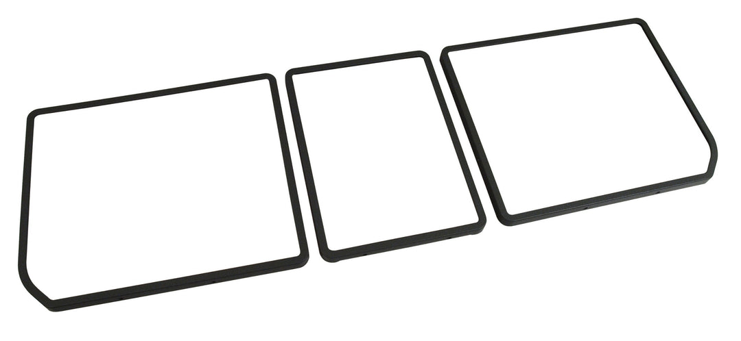 C3 1976 Corvette Rear Compartment Unit Door Frames - 3Pc