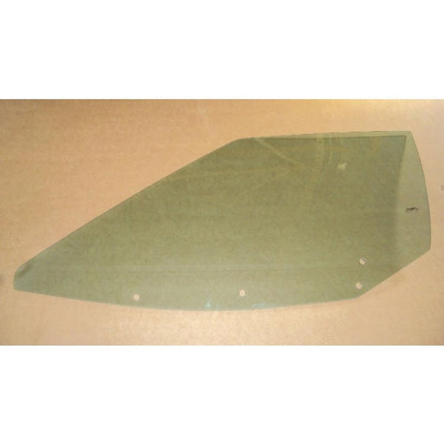 1984-1996 Corvette C4 Door Glass W/Green Tint - LH - Soft Ray Green Tint